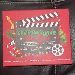 The Game’s Lounge Christmas Movie Trivia Game NIB